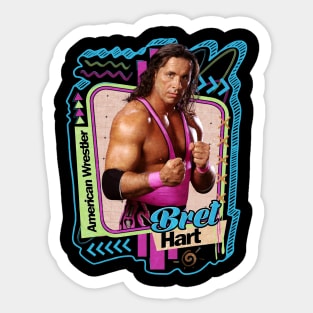 Bret Hart - Pro Wrestler Sticker